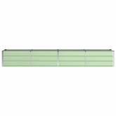 Donica Zielony 320 x 80 x 45 cm Stal