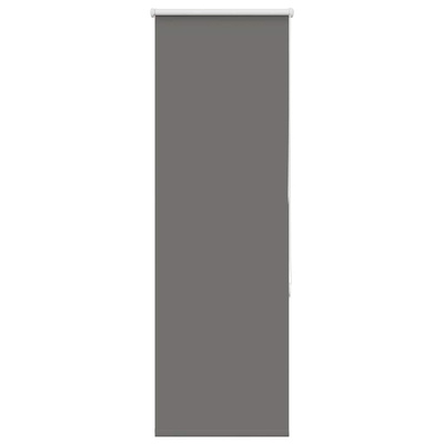 Roleta zaciemniająca szara 55x150 cm Szerokość tkaniny 50,7 cm