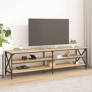 vidaXL Szafka pod TV, dąb sonoma, 180x40x50 cm materiał drewnopochodny