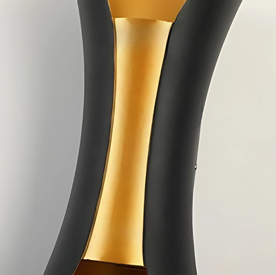 Kinkiet Abigali Black-Gold IP65 2x5W 3000K