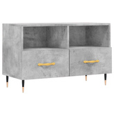 vidaXL Szafka pod TV, szarość betonu, 80x36x50 cm wariant 4