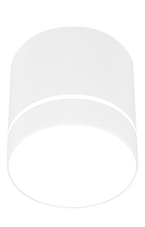 Lampa sufitowa tuba natynkowa biała GU10 metalowa Candellux 2282770