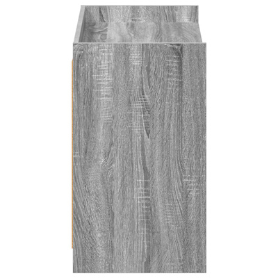 Szafka na buty z przechowywaniem Szary Sonoma 85 x 39,5 x 70 cm