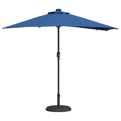 Parasolka ogrodowa 294 x 150 x 223 cm Poliester i Stal