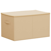 Skrzynia do przechowywania 24 pcs kremowy 55 x 35 x 32 cm