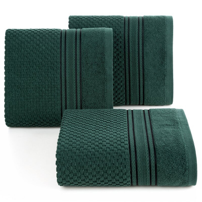 Ręcznik Davos ciemnozielony 70x140