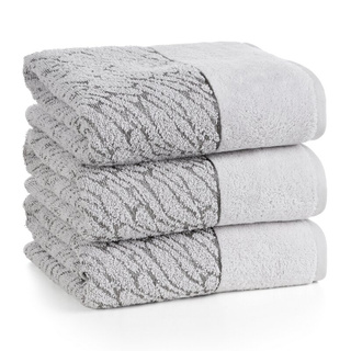 Ręcznik Nola srebrny 70x140