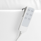 Fotel kosmetyczny elektryczny SILLON Lux 273b 3 silniki złoto biały 149496