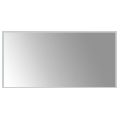 vidaXL Lustro łazienkowe z LED, 100x50cm