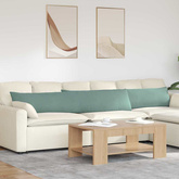 Poduszki na sofę 2 pcs Zielony morski 200 x 40 cm