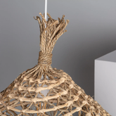 Lampa Wisząca Boho z Włókna Naturalnego Abruzzo Laura 40cm E27