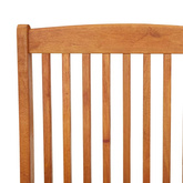 vidaXL Składane krzesła ogrodowe, 2 szt., lite drewno eukaliptusowe