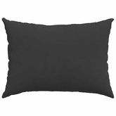 Poduszki na sofę 2 pcs Czarny 70 x 50 cm tkanina