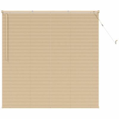 Żaluzja wenecka Jasnobrązowy ze wzorem 150 x 140 cm 25 mm PVC