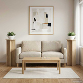 Stojak na rośliny 2 pcs dąb Sonoma ?40 x 100 cm