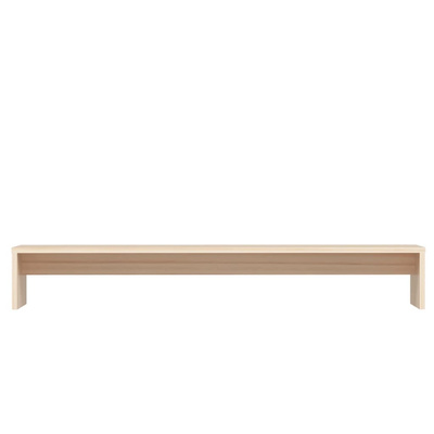 vidaXL Podstawka na monitor, 100x27x15 cm, lite drewno sosnowe