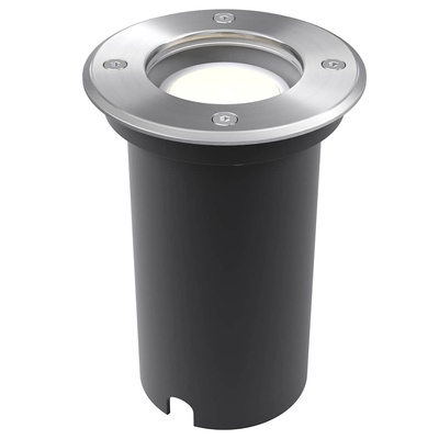 vidaXL Lampy najazdowe LED 3 szt. okrągłe