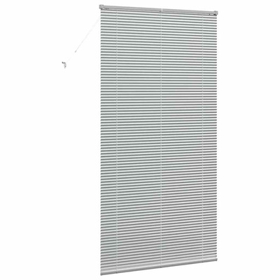 Żaluzje weneckie Srebrny 220 x 115 cm Aluminium