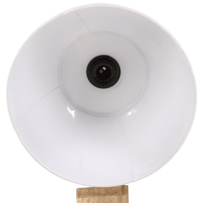 Lampa stojąca, 25 W, biała, 45x45x120 cm, E27