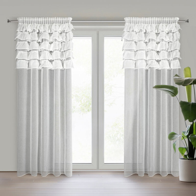 Firana Aura biała 140x270