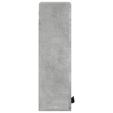 Wisząca szafka łazienkowa, betonowa szarość, 32x20x67 cm