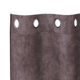 Zasłony z weluru z zasłonami 2 pcs Brązowy 175 x 140 cm Aksamit