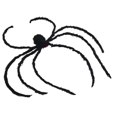 Dekoracja Pająka na Halloween 3 pcs Czarny 200 cm