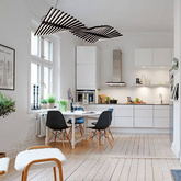 Lampa wisząca LED serii Vertikalne 65W PIANO