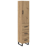 Highboard Dąb rzemieślniczy 34,5 x 34 x 180 cm