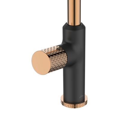 BATERIA ZLEWOZMYWAKOWA MOONLIGHT INVENA TREND CZARNA / ROSE GOLD