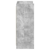 Szafka na buty z przechowywaniem Betonowy szary 48 x 36 x 92 cm