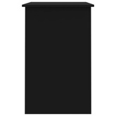 vidaXL Biurko, czarne, 100x50x76 cm, materiał drewnopochodny