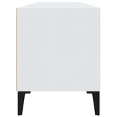 vidaXL Szafka pod TV, biała, 100x34,5x44,5 cm, materiał drewnopochodny wariant 4