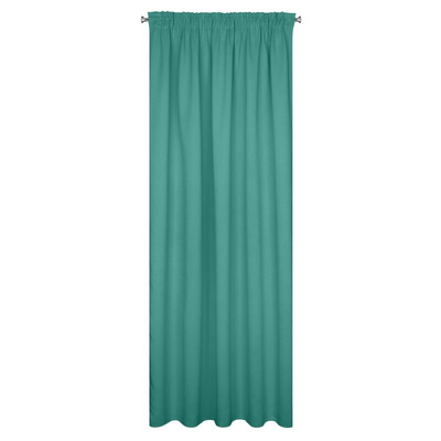 Zasłona Logan turkusowa 135x270