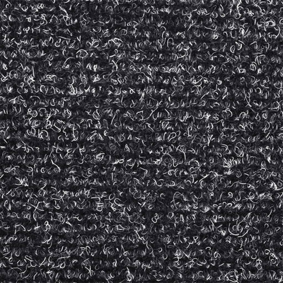 Maty na schody samoprzylepne 5 szt. 65x21x4 cm Ciemnoszary Półokrągły Duży