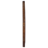 vidaXL Lustro ścienne, 60 cm, tekowe, okrągłe