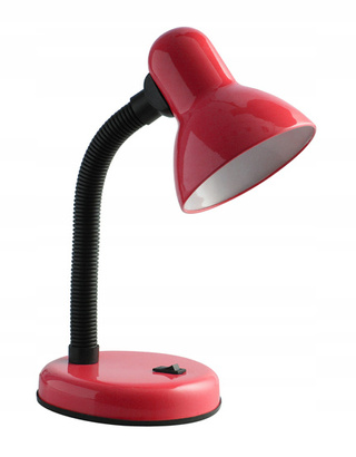 Lampka biurkowa GRIO, E27, max. 40W czerwona