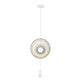 hoops 8 lampa wisząca 1x20w E27 iq kids mix kolor