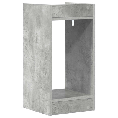 Stojak na rośliny Betonowy Szary 30 x 30 x 60 cm