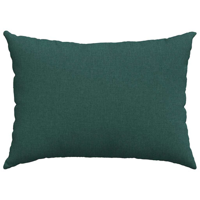 Poduszki na sofę 2 pcs Ciemna zieleń 70 x 50 cm tkanina