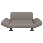 vidaXL Legowisko dla psa, kolor taupe, 70x45x28 cm, obite tkaniną