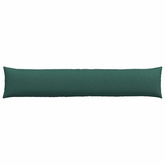 Poduszki na sofę 2 pcs Ciemna zieleń 200 x 40 cm tkanina
