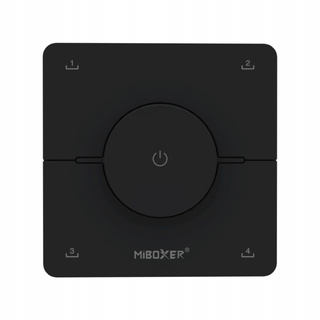 MiBoxer K0-B ścienny przycisk 2.4GHz Czarny bezprzewodowy Milight