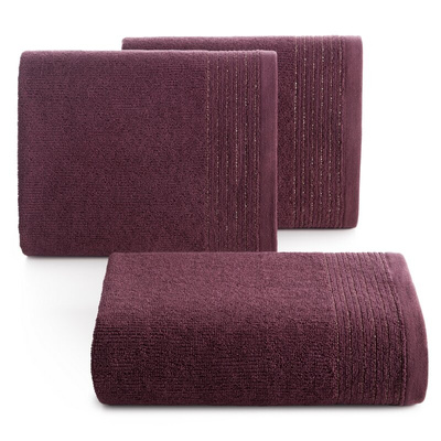 Ręcznik Lari burgundowy 70x140