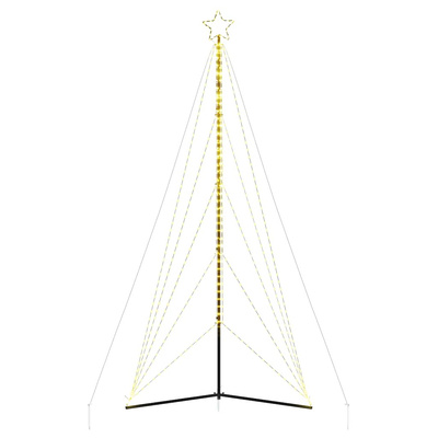 Choinka LED 615 LEDs Ciepła biel 404,5 cm