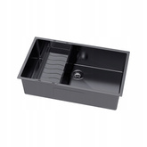 Koszyk do zlewozmywaka stalowego/granitowego BLACK