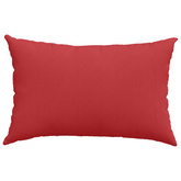 Poduszki na sofę 2 pcs Czerwony 60 x 40 cm tkanina