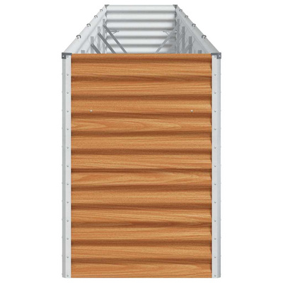 Podniesiona rabata ogrodowa 485 x 50 x 68 cm Stal Galwanizowana