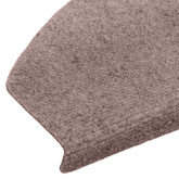Samoprzylepne maty na schody 15 pcs Beżowy 80 x 24,5 x 3,5 cm