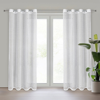 Firana Carmen biała 140x250